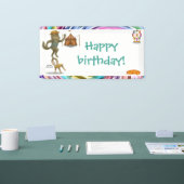 Rolf wolf balancing act banner (Messe)