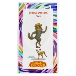 Rolf wolf balancing act kleine geschenktüte