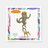 Rolf wolf balancing act serviette (Vorderseite)