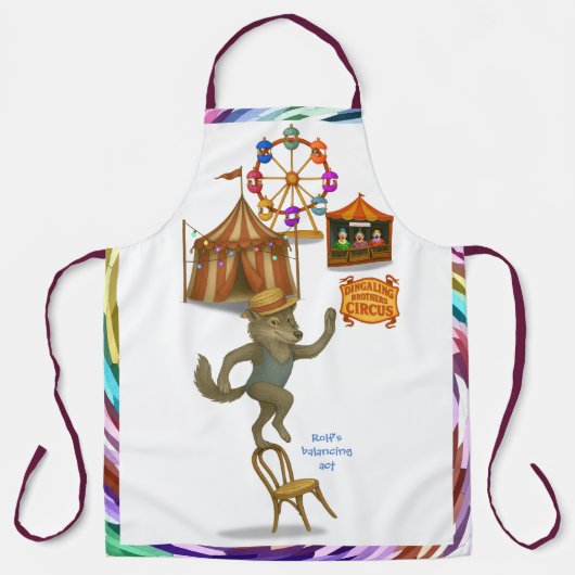 Rolf's balancing act schürze (Vorderseite)