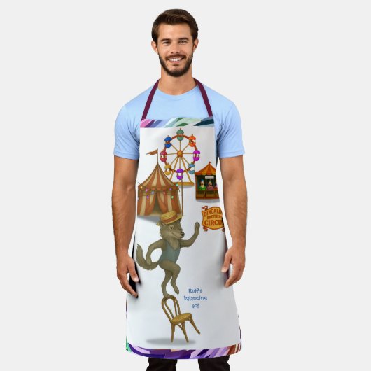 Rolf's balancing act schürze (Getragen)