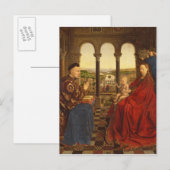 Rolin Madonna, c.1435 Postkarte (Vorne/Hinten)
