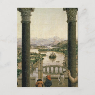 Rolin Madonna, c.1435 Postkarte