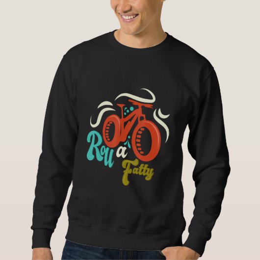 Roll A Fatty Fat Bike Ristorante da Valentino Sweatshirt (Vorderseite)