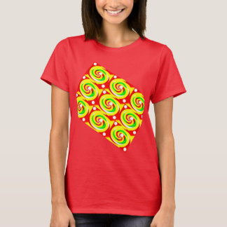 Roll den Weihnachtswürfel festlich T-Shirt