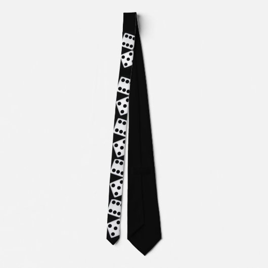 Roll Dice Neck Tie Krawatte (Rückseite)
