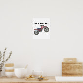Roll (Dirt Bike) Poster (Küche)