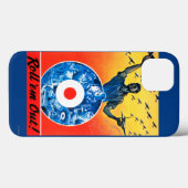 Roll 'em Out Royal Canadian Air Force Case-Mate iPhone Hülle (Rückseite (Horizontal))