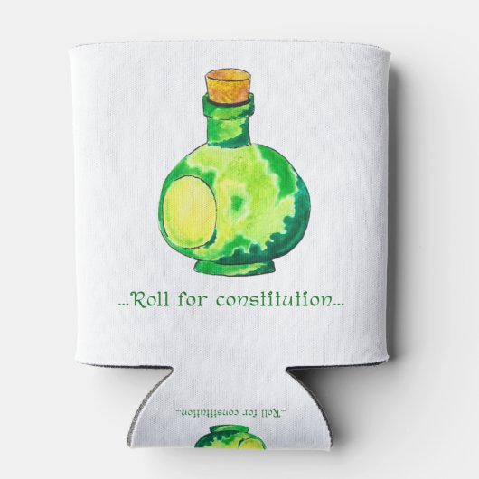 Roll for Constitutions! Dosenkühler (Rückseite)