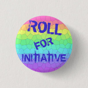 "Roll for Initiative" Not leidende Dungeons-Drache Button