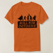 Roll for Initiative T-Shirt (Design vorne)