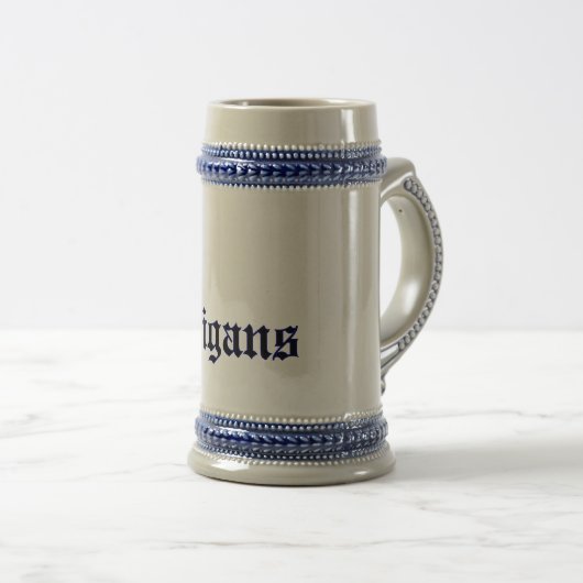 Roll for Shenanigans Stein Bierglas (VorderseiteRechts)