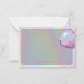 Roll Fun Retro Roller Skaten Girls Geburtstag Mitteilungskarte (Vorderseite)