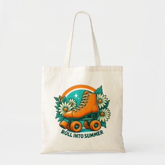 "Roll in Summer" Tote Bag Tragetasche (Vorne)