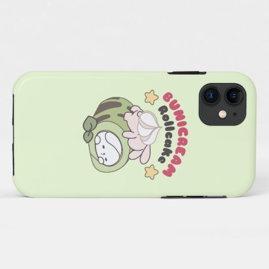 Roll in Sweetness Bunicream Rollcake Delight Case-Mate iPhone Hülle (Rückseite (Horizontal))