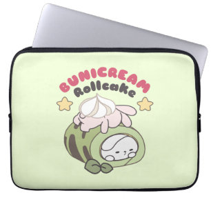Roll in Sweetness Bunicream Rollcake Delight Laptopschutzhülle