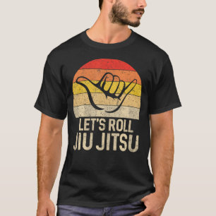 Roll Jiu Jitsu Hand Brasilianer Bjj Funny Mart T-Shirt