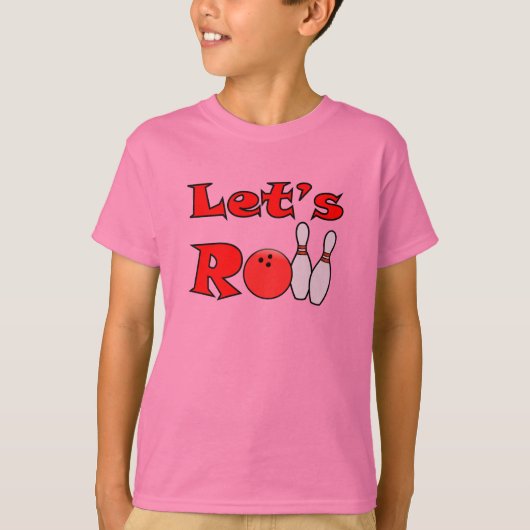 Roll - Kids Bowling Shirt (Vorderseite)