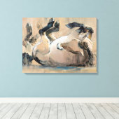 Roll Leinwanddruck (Insitu (Holzboden))