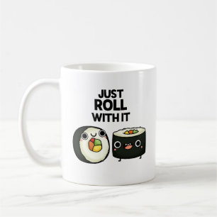 Roll mit dem lustigen Sushi Roll Pub Kaffeetasse