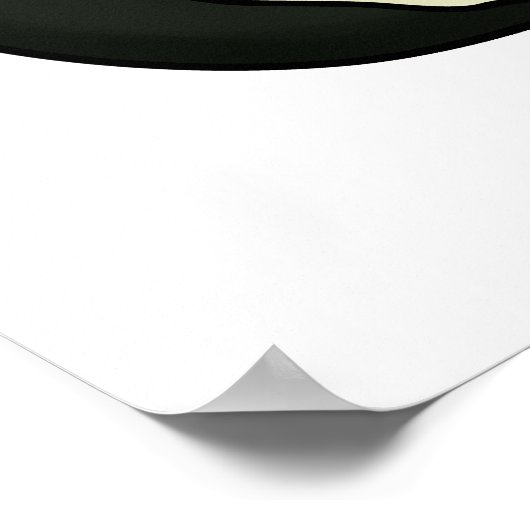 Roll mit dem lustigen Sushi Roll Pub Poster (Ecke)