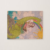 Roll mit Drachen Puzzle (Horizontal)