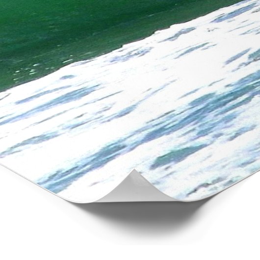 Roll mit flow_Poster Poster (Ecke)