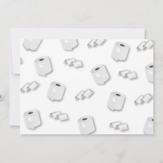 Roll mit ihm Foto Weihnachtskarte Einladung (Rückseite)