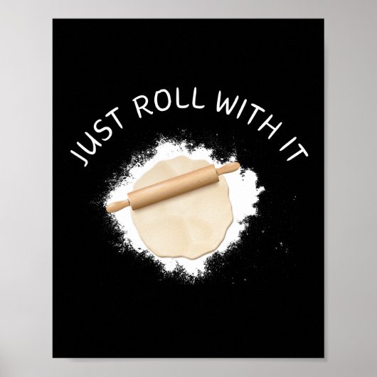 Roll mit it Wall Art Poster (Vorne)