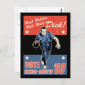 Roll mit Nixon Postkarte (Vorne/Hinten)