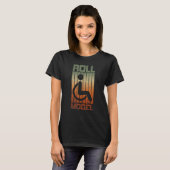 Roll Model Disability Awareness Pwd Rollstuhl Mod T-Shirt (Vorne ganz)