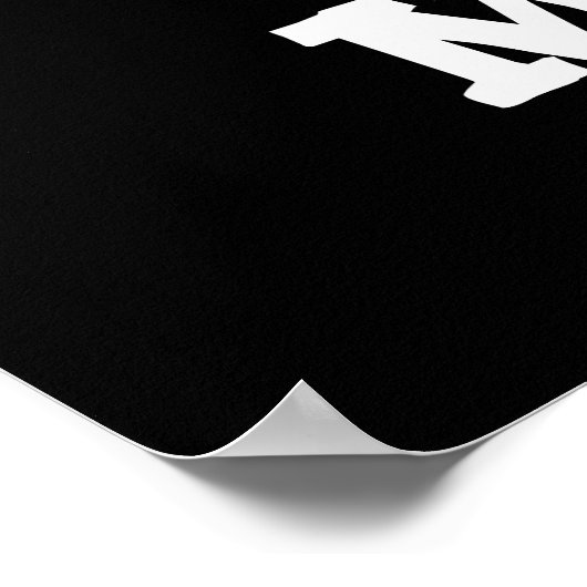 Roll Model Funny Food Sushi Roll Pun Poster (Ecke)