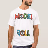 Roll Model Men's Basic T - Shirt 👕 ✅ (Vorderseite)