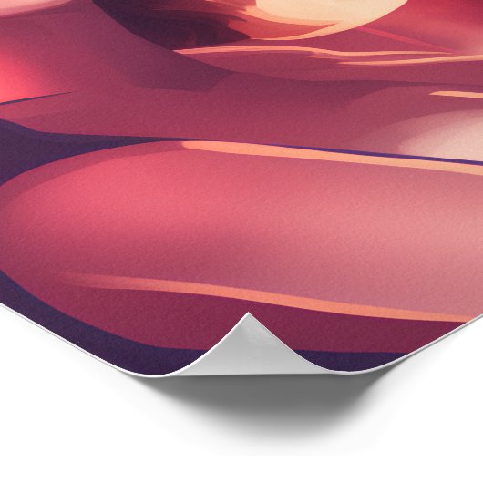 Roll My Eyes Out Loud Funny Pop Art Leinwand Post Poster (Ecke)