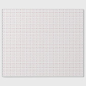 Roll of Herbst Burgundy Polka Dots Geschenkpapier (Flach)