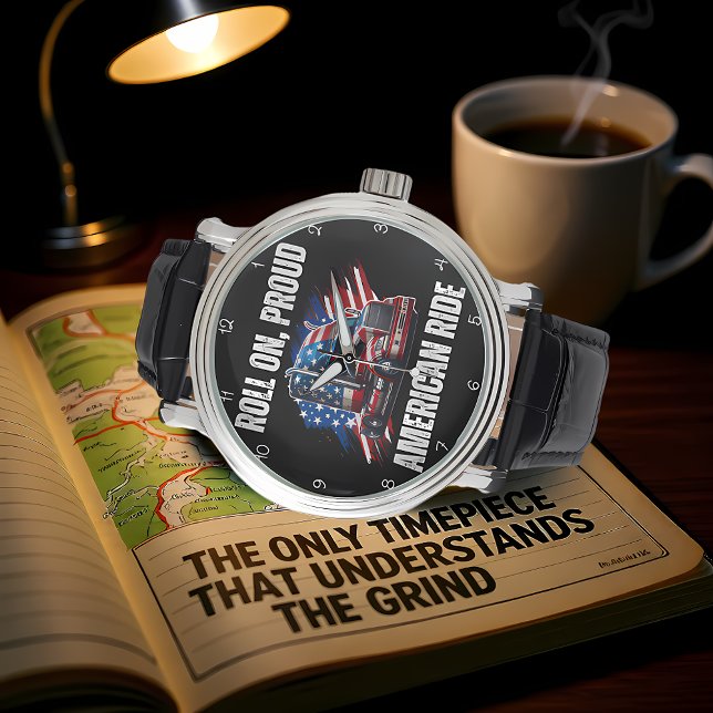 Roll On, Stolz Amerikanische Fahrt Armbanduhr (Von Creator hochgeladen)