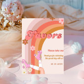 Roll Retro Groovy Roller Skate Favoriten Zeichen Sockelschild