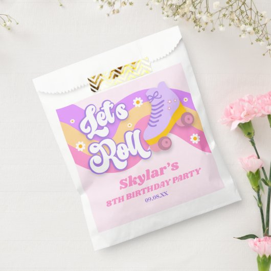 Roll Roller Skate Skaten Geburtstagsparty Geschenktütchen (Versiegelt)