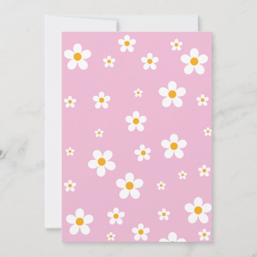 Roll Rollerskate Vibe Retro Groovy 1970er Einladung (Rückseite)