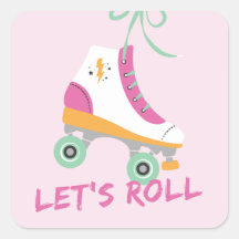 Roll Sticker - Magenta