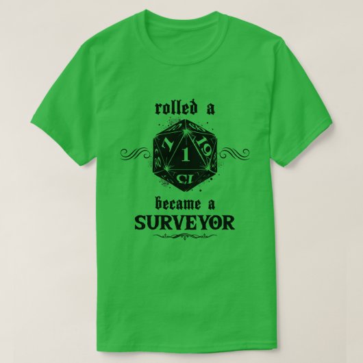 Roll Surveyor T-Shirt (Design vorne)