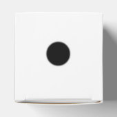 Roll the Dice-Black & White Lucky Dice Geschenkschachtel (Oben)