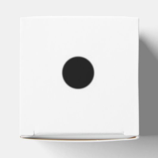Roll the Dice-Black & White Lucky Dice Geschenkschachtel (Oben)