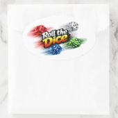 Roll the Dice Motion Sticker (Tasche)