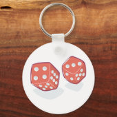 Roll the Red Dice Schlüsselanhänger (Vorderseite)