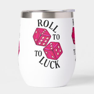 Roll to Luck - Neon Dice Tasse