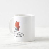 Roll Toy Car Print Tasse (Vorderseite Links)