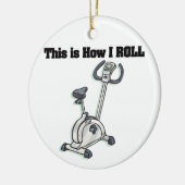 Roll (Übungsrad) Keramik Ornament (Links)