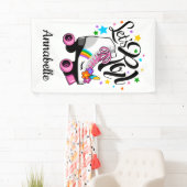 Roll Unicorn Roller Skate Girl's Banner (Insitu)