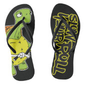 Roll verlangsamen - Flip Flops Badesandalen (Fußbett)